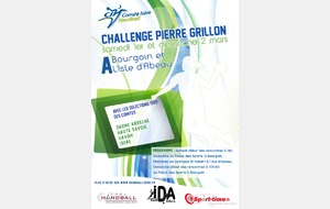 Challenge Pierre Grillon ce week-end