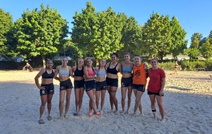 3èmes en seniors féminines, Beach handball Beaurepaire
- Photo: V. Arnaud