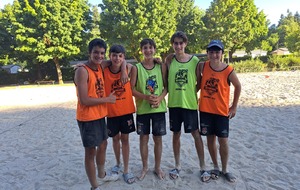 2èmes en JG: Beach Beaurepaire U15
- Photo: V. Arnaud