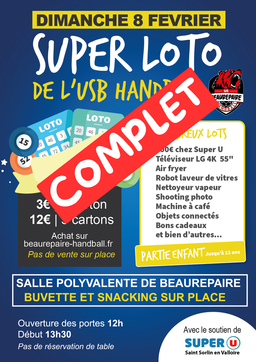 Super Loto de l'USB Handball