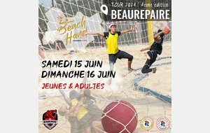 BEACH HAND TOUR 2024 - TOURNOI DE BEAUREPAIRE