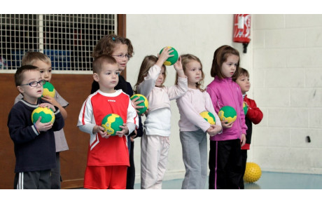 Du handball pour les 3-5 ans