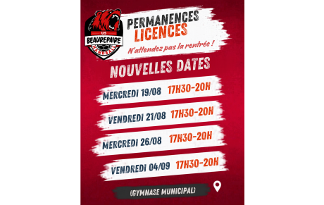 Inscriptions: nouveaux rendez-vous